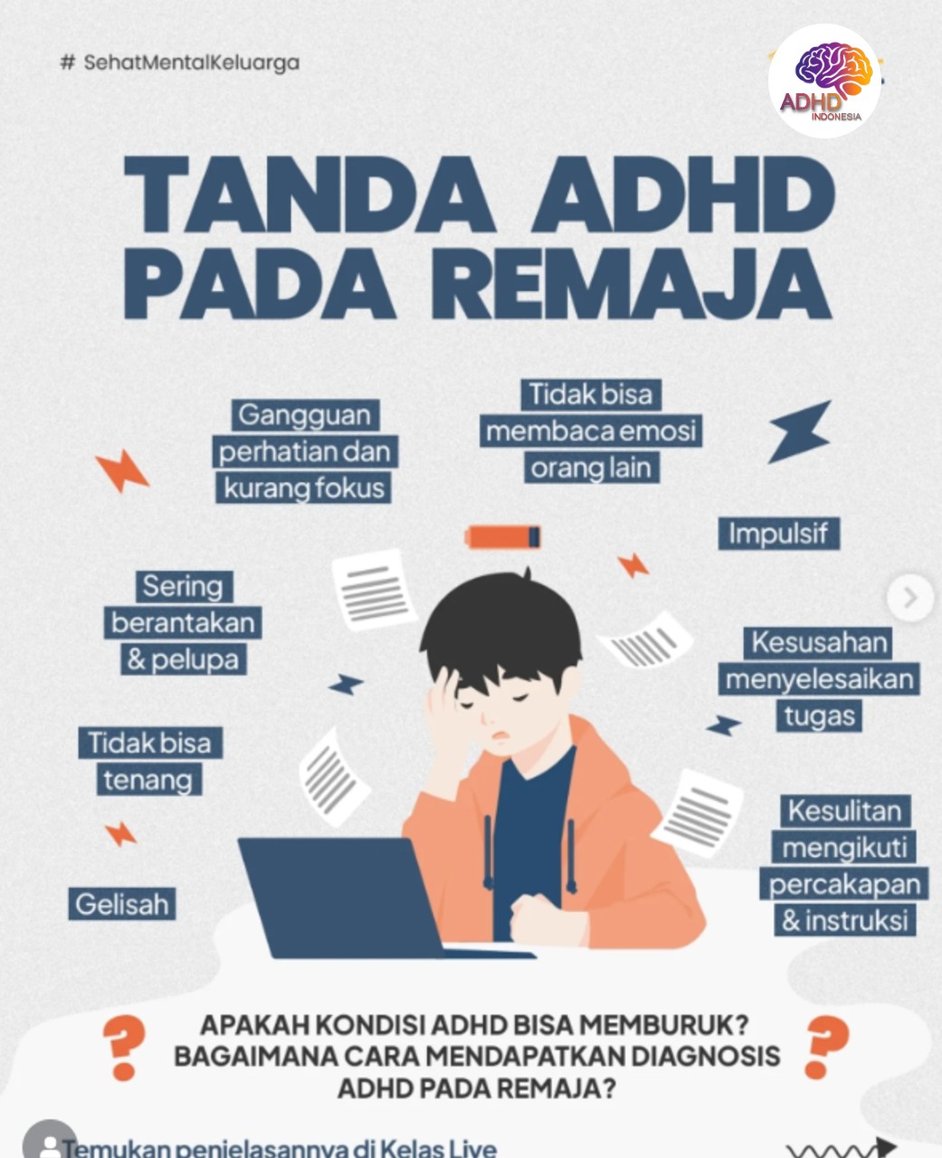Screening ADHD Non-Diagnostik: Edukasi Awal bagi Orang Tua di Kabupaten Minahasa Utara